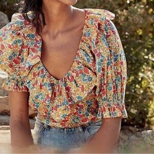 Doen Constance top liberty floral size m
